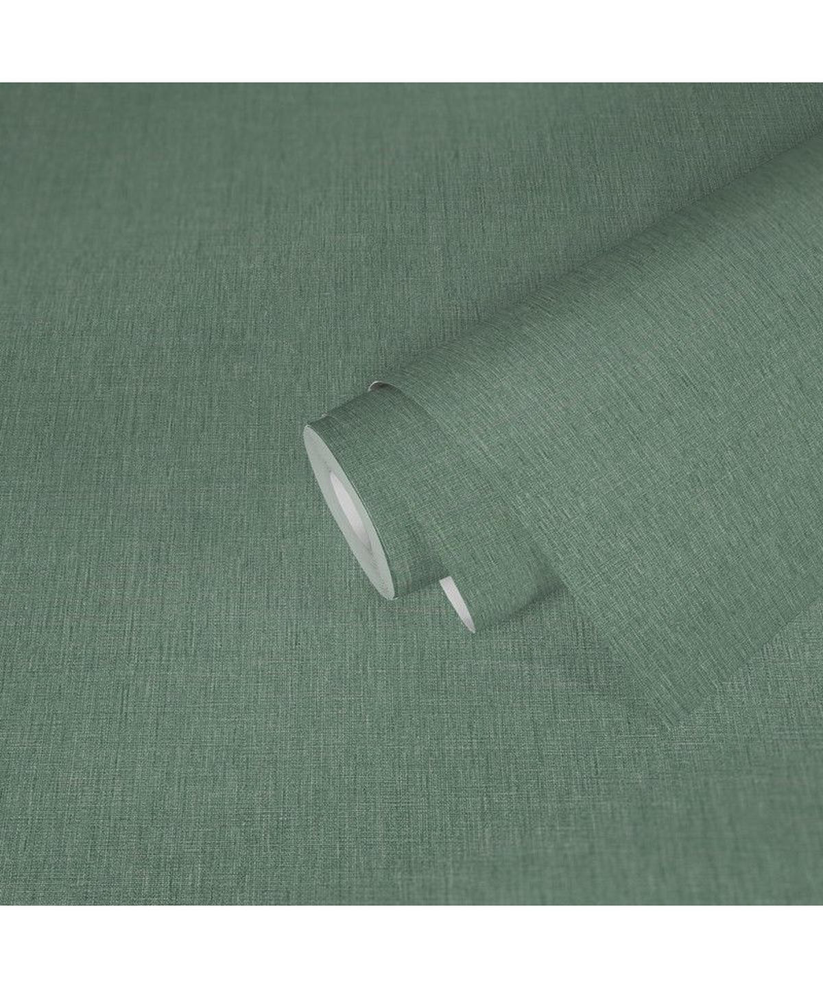 VLIESTAPETE Grün 53/1005 cm - Grün, Textil (53/1cm) - KUNSTLOFT