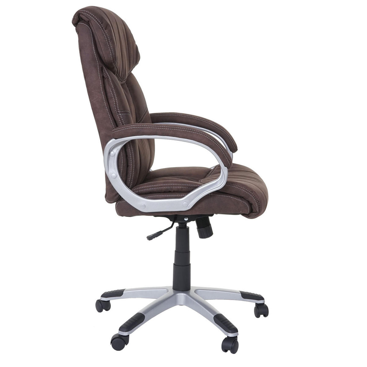 BÜROSTUHL Dunkelbraun - Dunkelbraun, Textil (73/120/78cm) - MCW