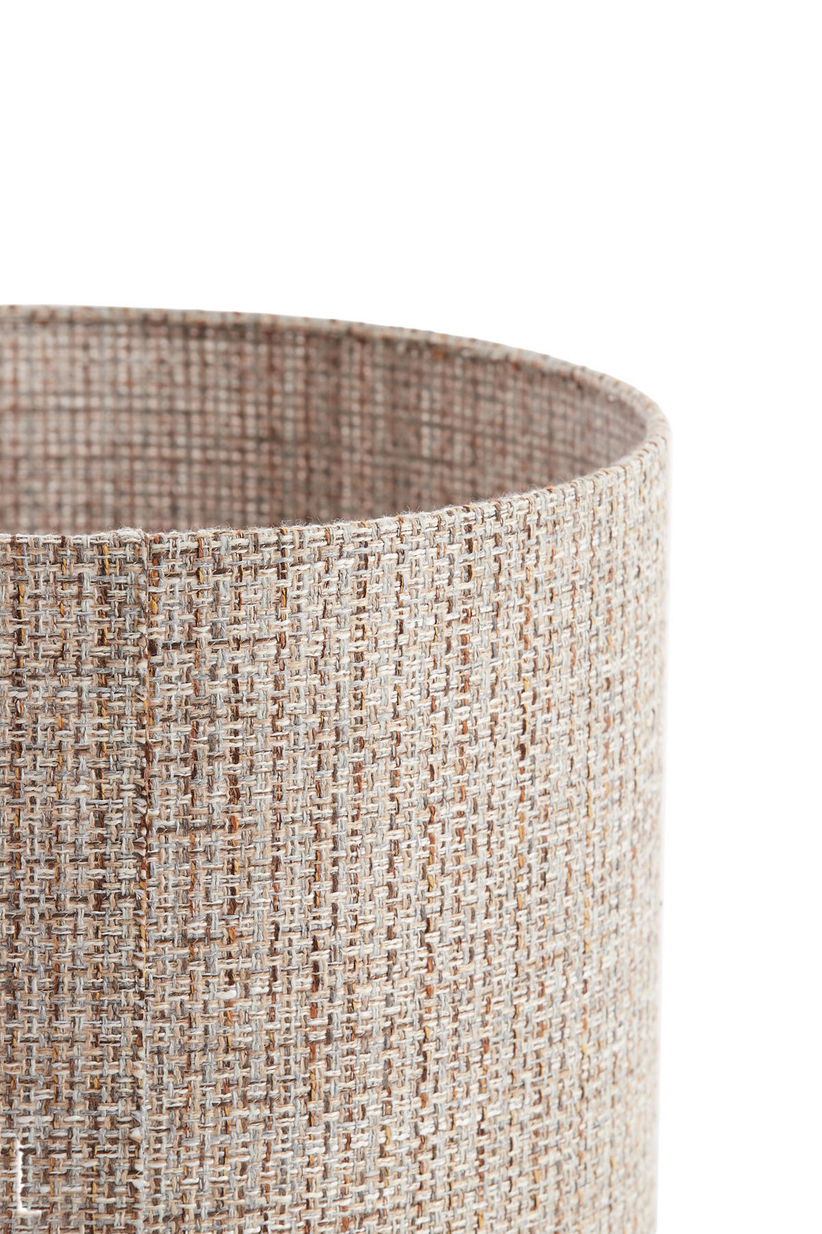 LAMPENSCHIRM Okavi Braun 40/40/30 cm - Braun, Textil (40/40/30cm) - Light & Living