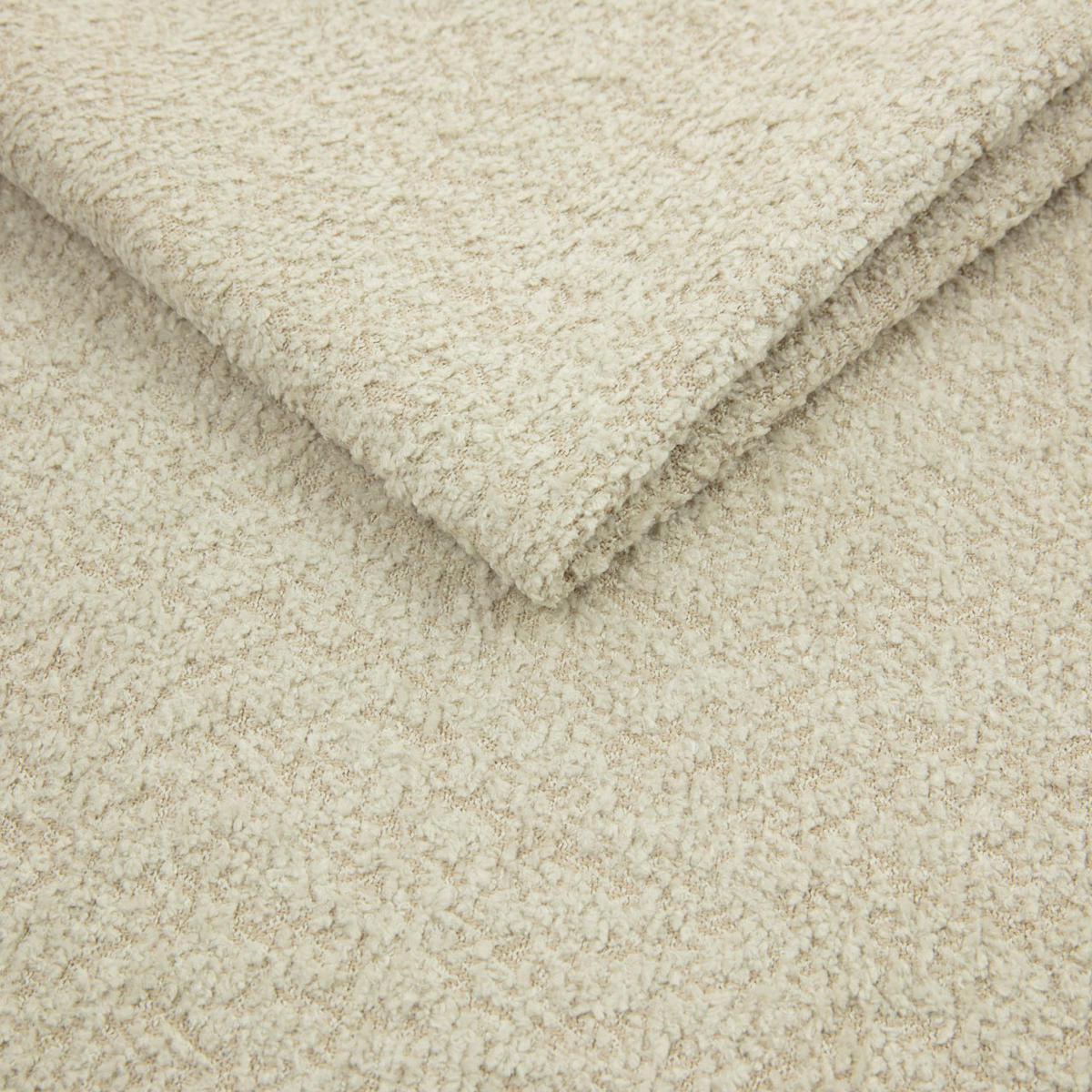 POLSTERBETT VIVIEN 180x200 cm Beige Bouclé (Stoff Abriamo) - mit Bettkasten und Lattenrost - Beige, Holzwerkstoff/Textil (180/200cm) - Ravio