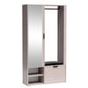 GARDEROBENSCHRANK MILANO UNI Sitzbank - Beige, Holzwerkstoff (100/190/33cm) - Meblini