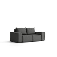 GARTENSOFA Sofa Für Den Garten SONNE Grau - Grau, Holz (180/73/88cm) - Kaiser Möbel
