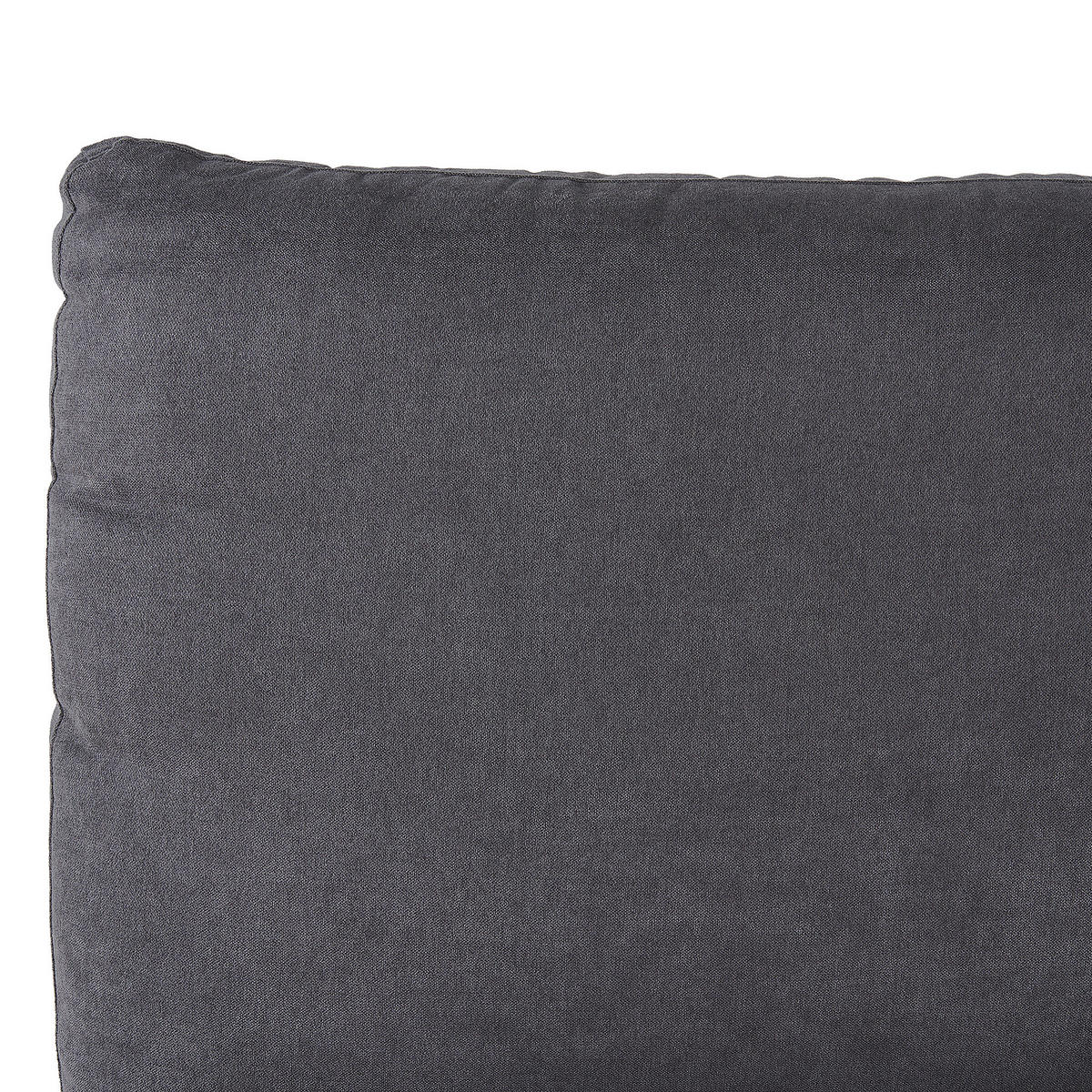 POLSTERBETT 180/200 cm Dunkelgrau Melle - Dunkelgrau, Textil (180/200cm) - Beliani
