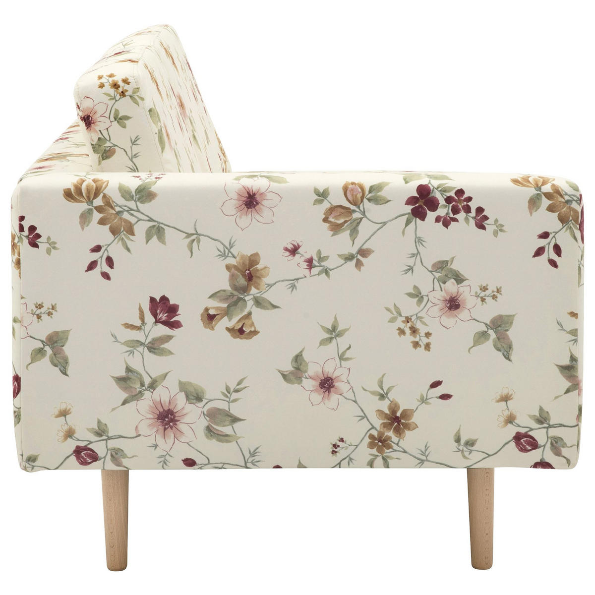 RECAMIERE Armlehne links Keara Flachgewebe weiß - Weiß, Kunststoff (190/87/81cm) - 58aufmkessel