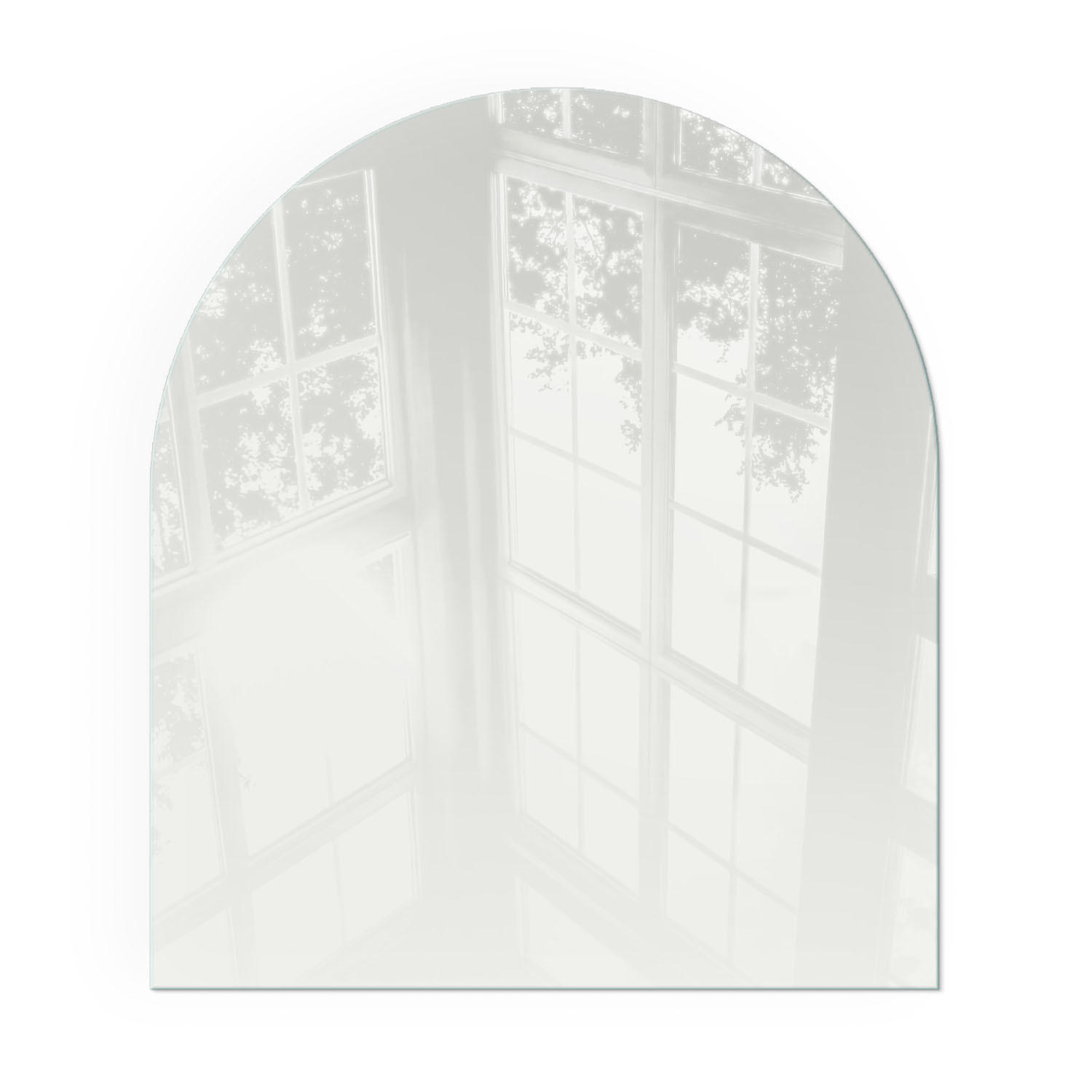 GLASPLATTE für Kamin 80x70 cm - Grau, Glas (80/70/0.4cm) - TULUP