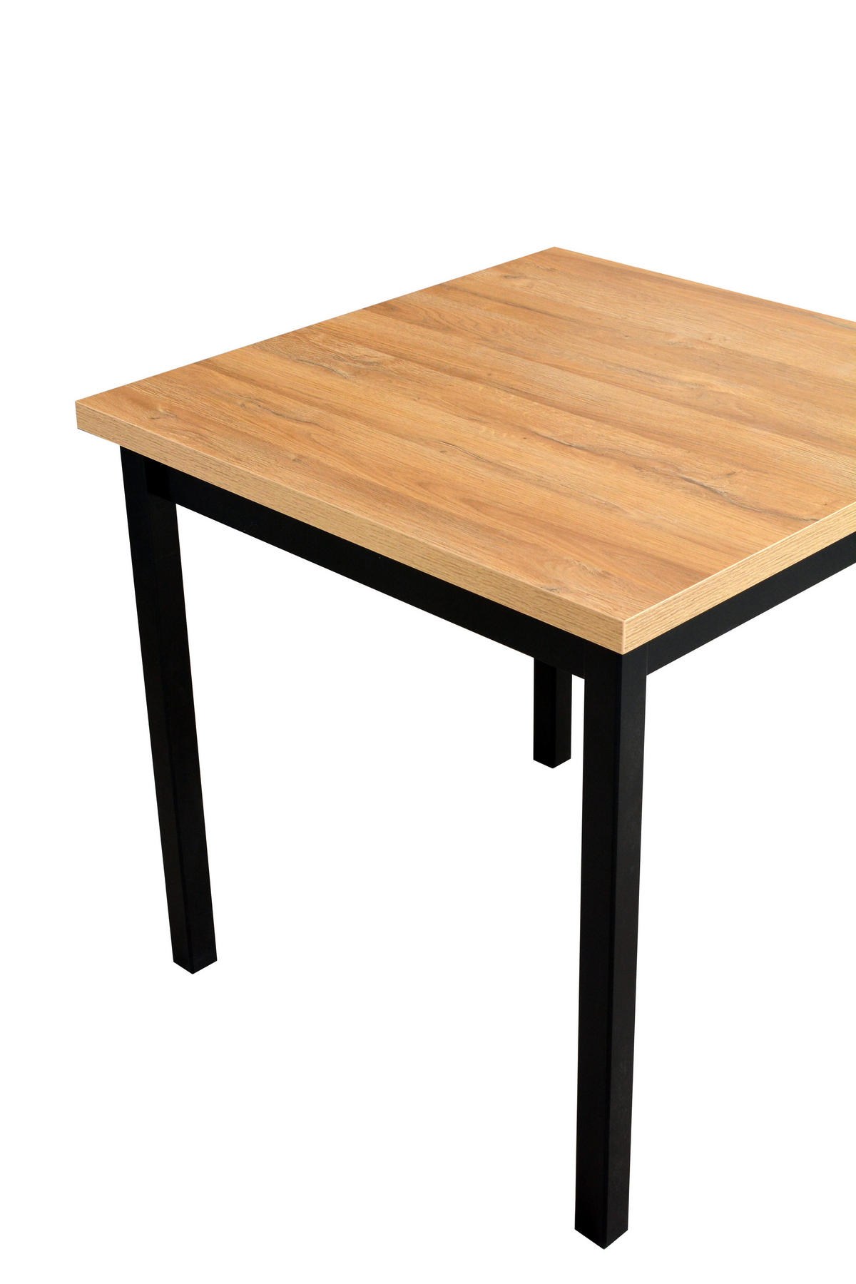 ESSTISCH Max 8, 80-160/80 cm, artisan - Eiche Artisan, Holz (80/80/76cm) - Leaf Design