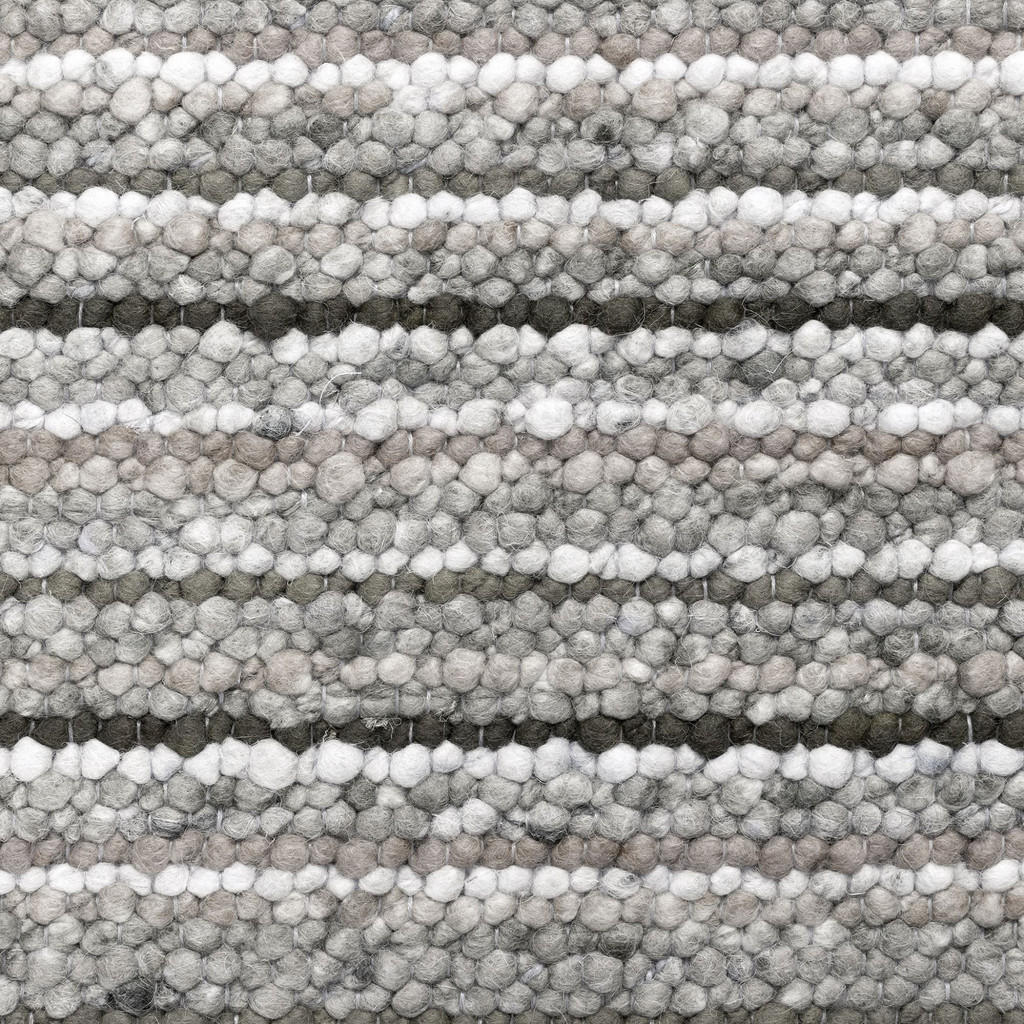 Thumbnail - Xxxl Flachgewebeteppich, Grau, Naturmaterialien, Uni, Rechteckig, 70x140 cm, beidseitig verwendbar, Teppiche & Böden, Te...