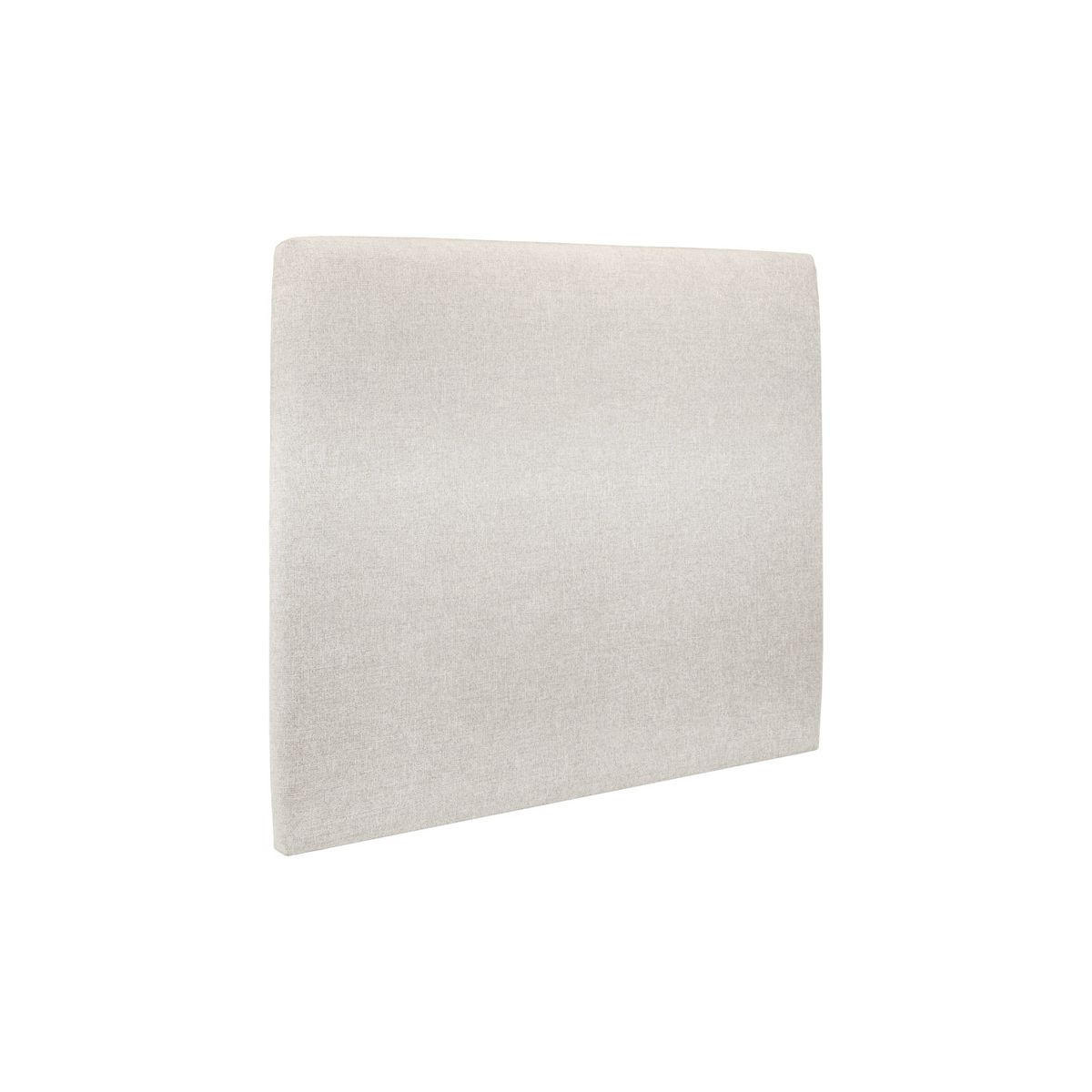 KOPFTEIL gepolstertes – hellbeiger Stoff - 200 cm - Beige, Karton/Holz (200/120/10cm) - Sommeil de Plomb