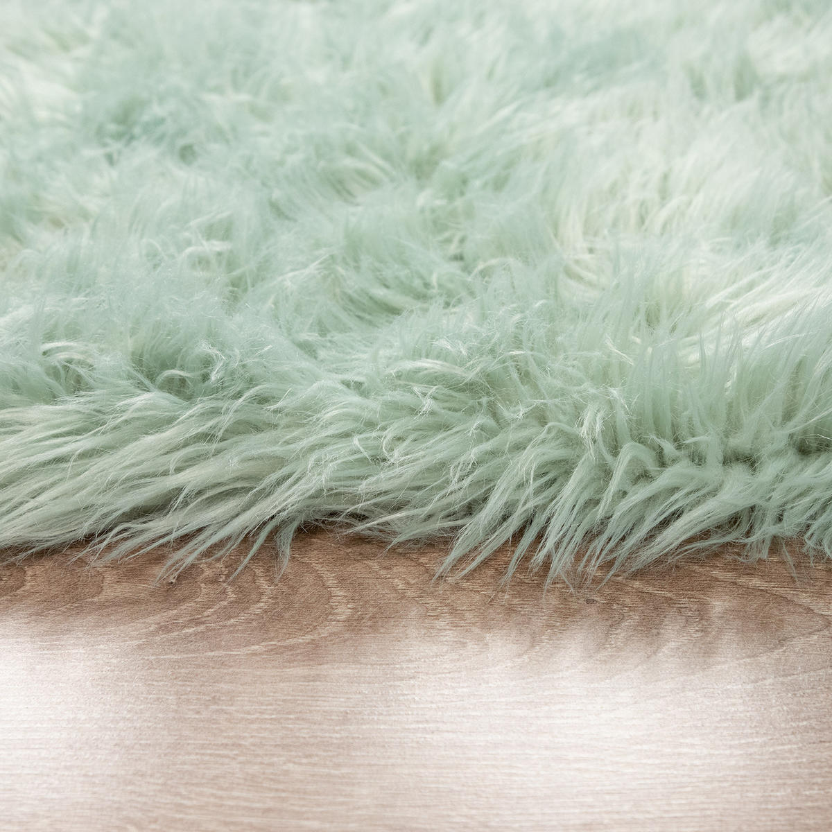 HOCHFLORTEPPICH 50/150 cm Playa 960 - Mintgrün, Textil (50/150cm) - Paco Home