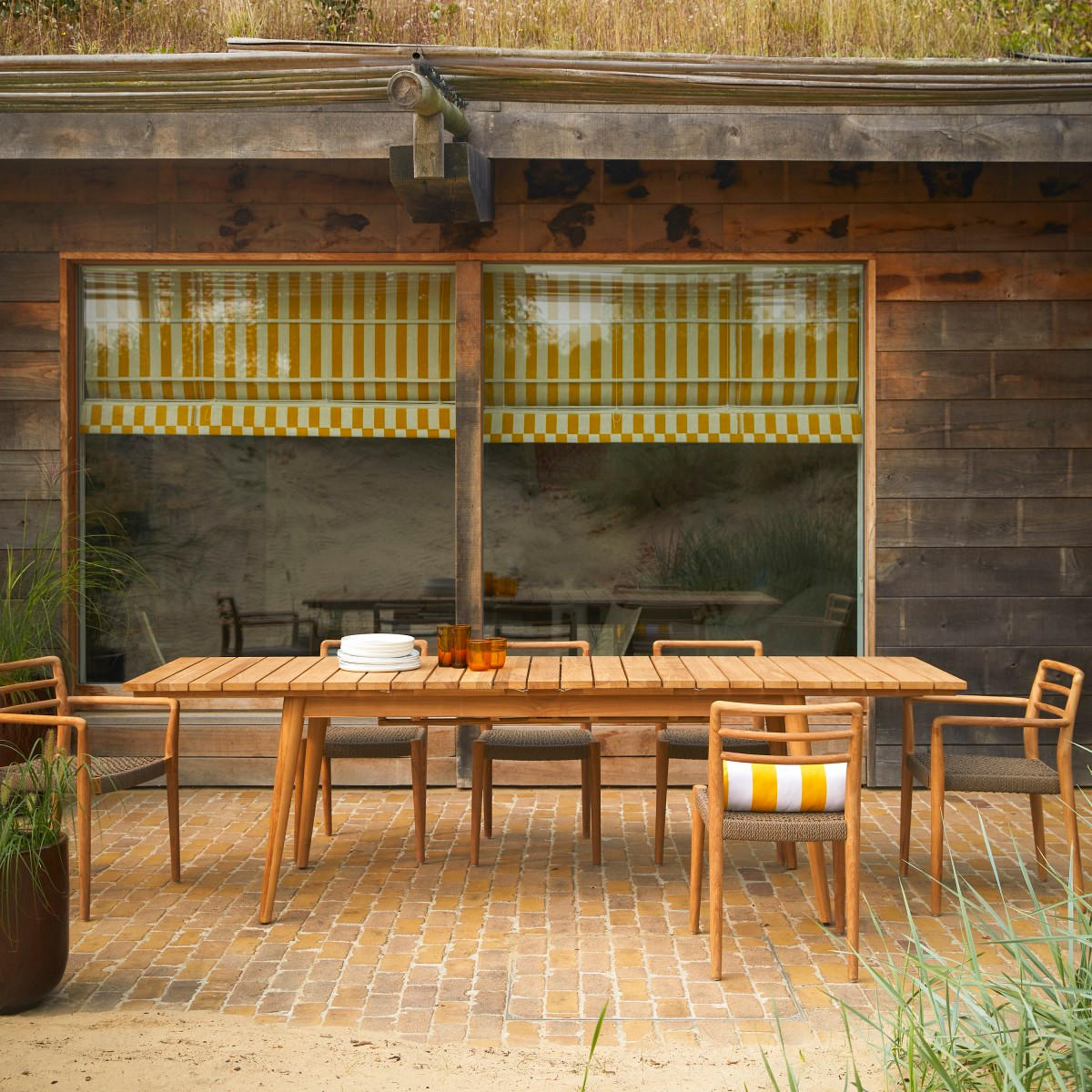 GARTENTISCH Vadim Natur aus Teak - Naturfarben, Holz (80/270/78cm) - Tikamoon