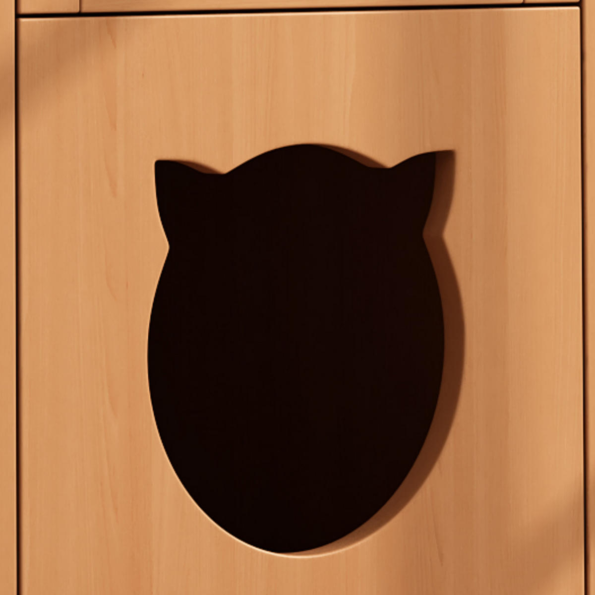 SCHRANK, Stauraum, Modern, Holzoptik, Weiß - Walnussfarben, Holz (45/83/120cm) - FLIEKS