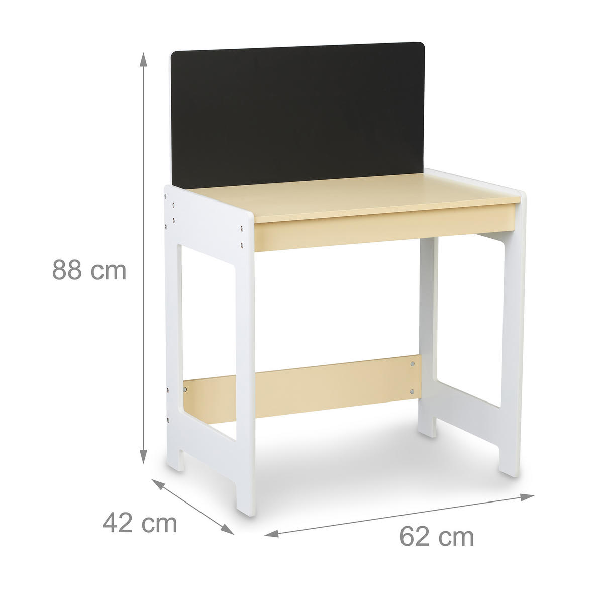 2TLG.KINDERSITZGRUPPE - Multicolor, Holzwerkstoff (62/88/42cm) - Relaxdays