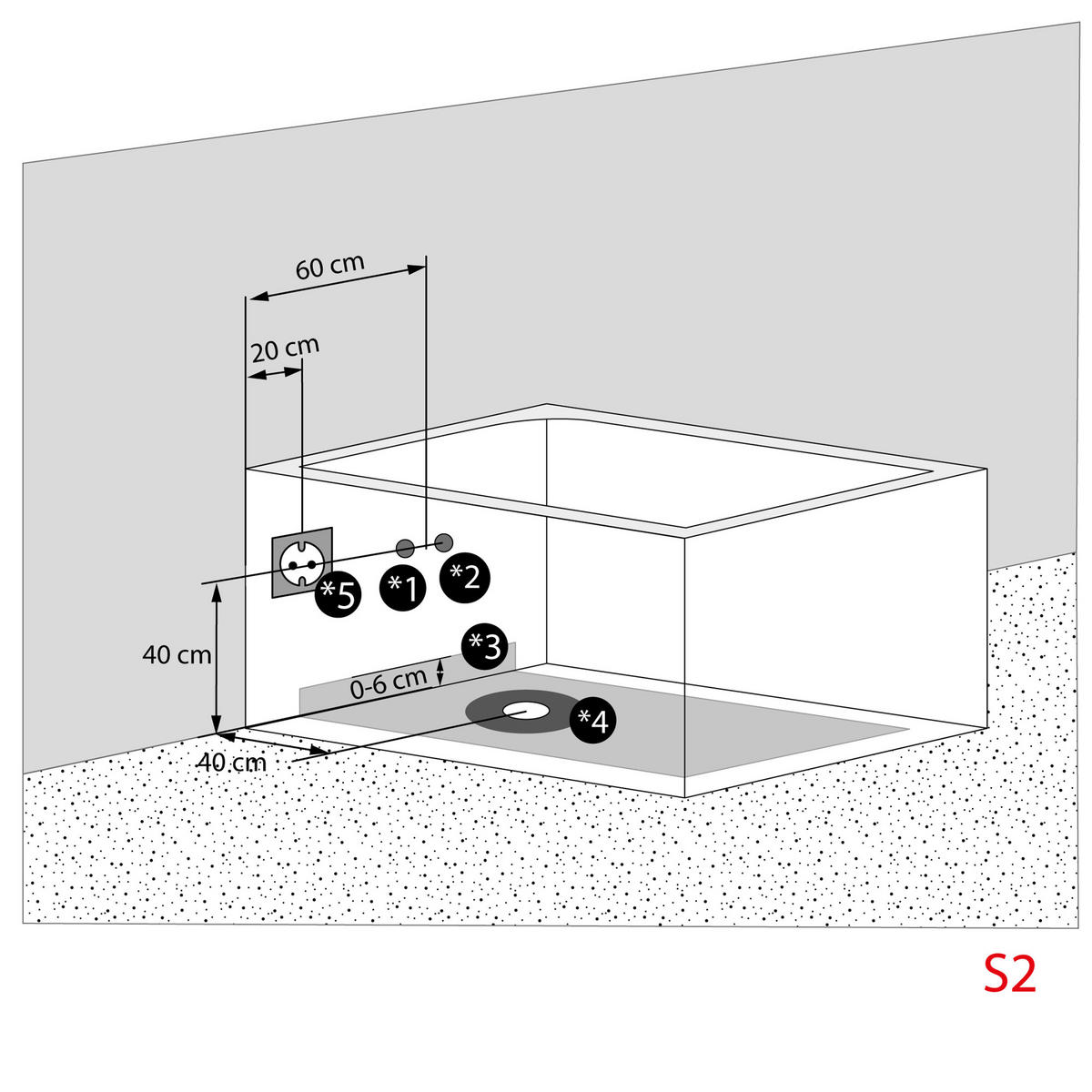 WHIRLPOOL Pool Badewanne W40-SC-EA 180x120cm - Weiß, Glas/Kunststoff (120/60/180cm) - AcquaVapore by Sandra Jentho