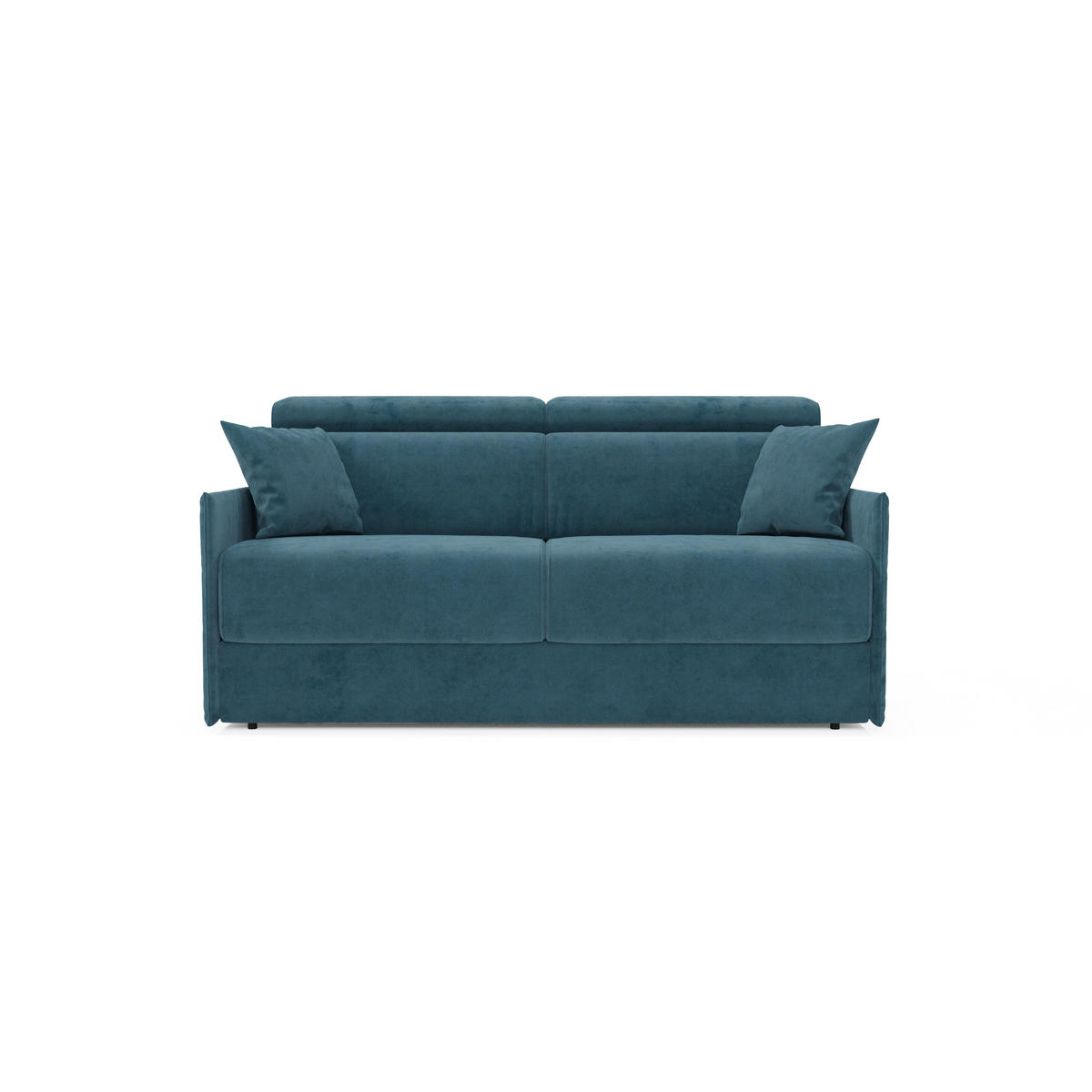LINEARSOFA Miryam - Petrol, Metall (169/83/98cm) - Divani.store