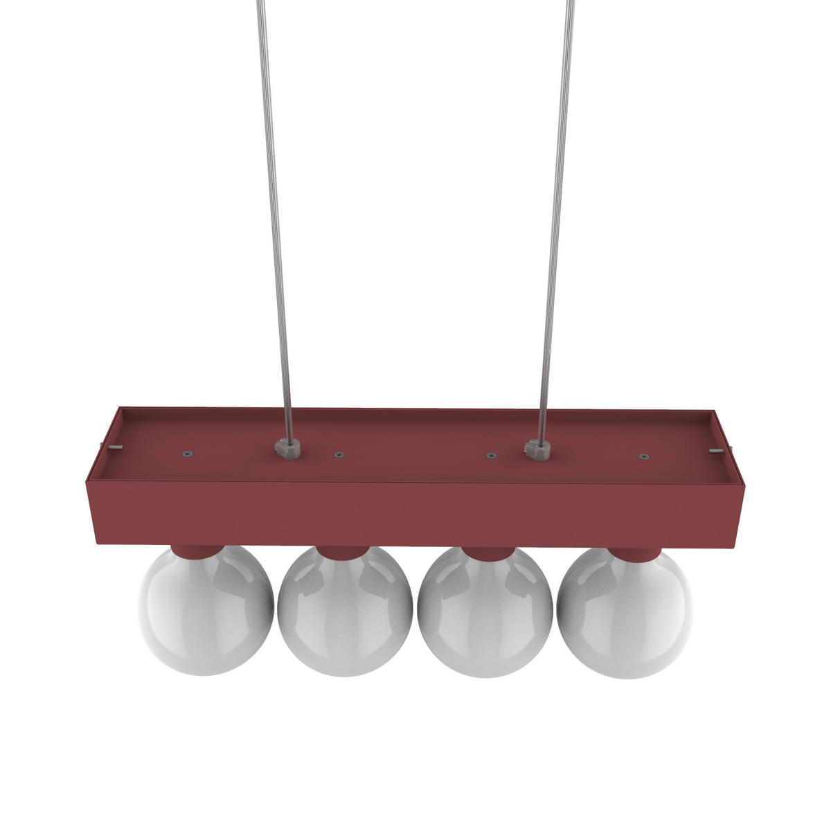 HÄNGELEUCHTE - Rot, Metall (10/45/7.5cm) - Lumicom