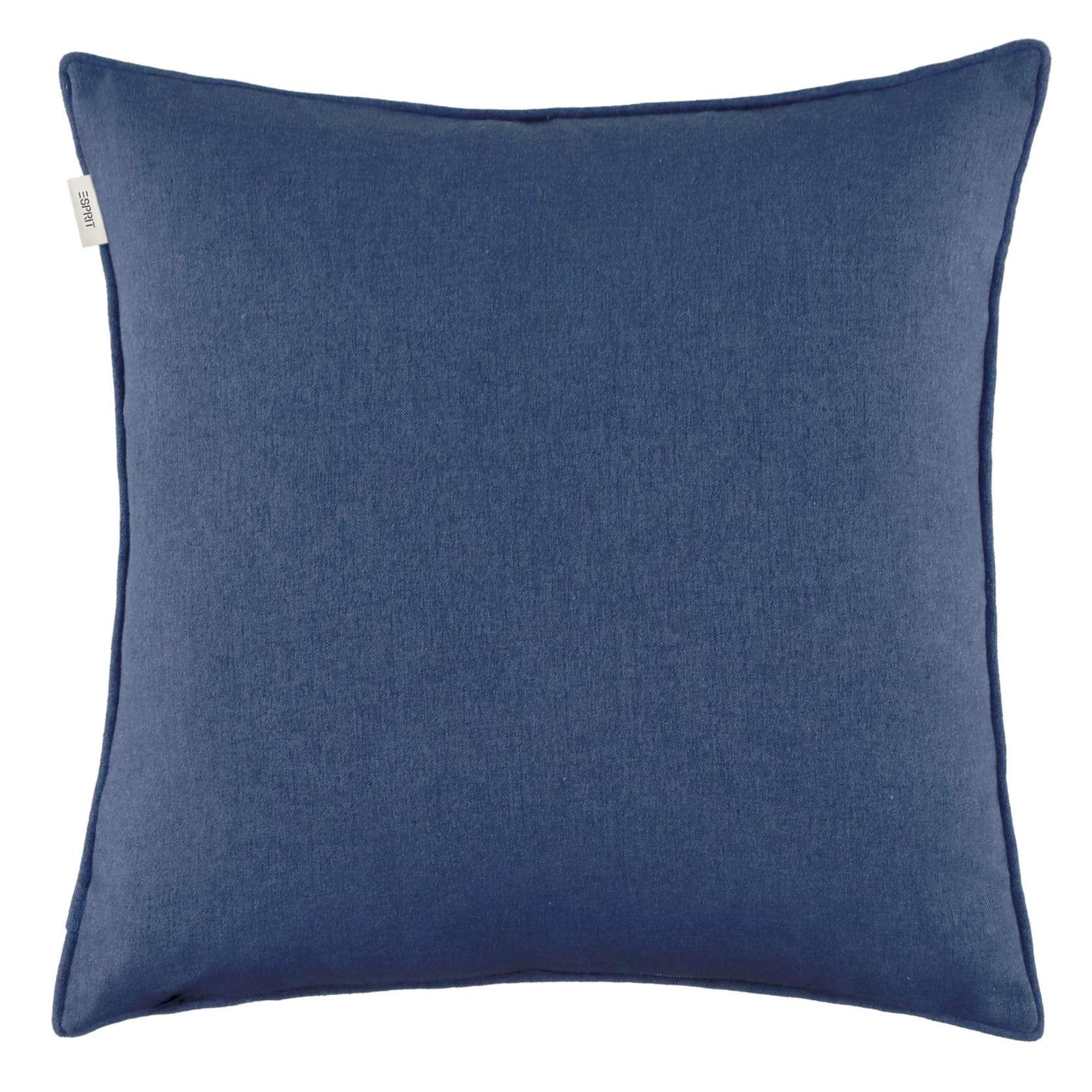 KISSENHÜLLE ALISA - Blau, Textil (45/45cm) - Esprit