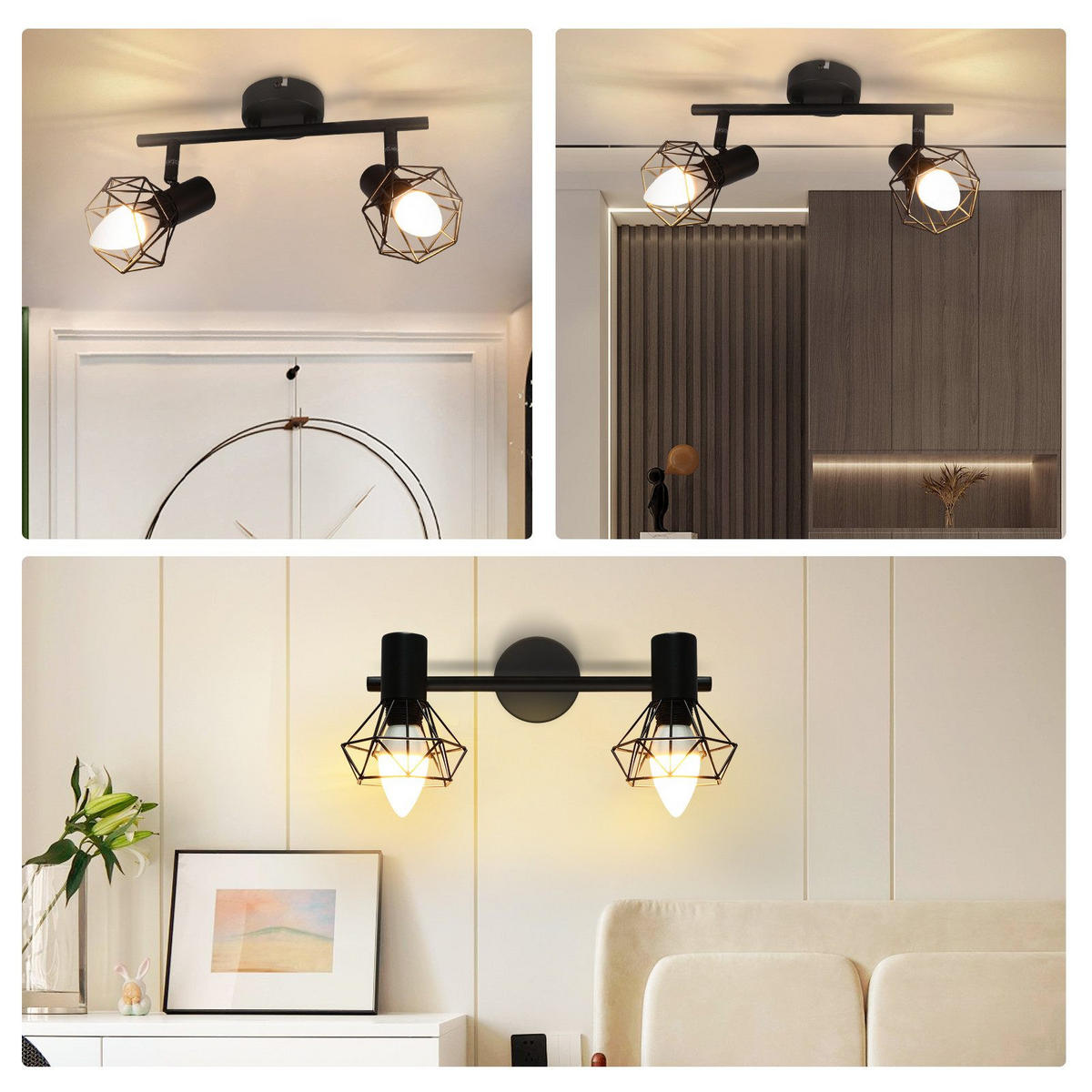 STRAHLER Featherstone 28/10/20 cm - Schwarz, Metall (28/10/20cm) - Nettlife