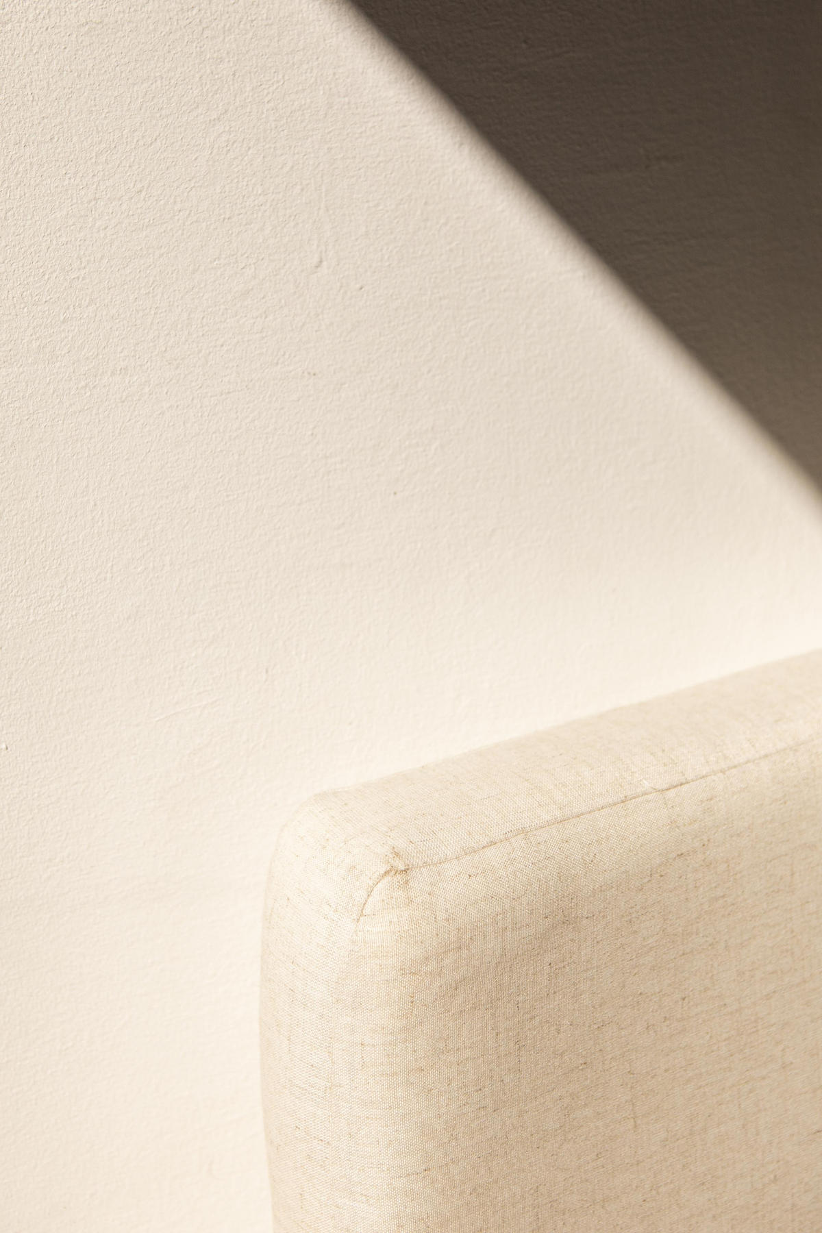 LINO-KOPFTEIL mit Naturkautschuk-Schaum TEXTIL - Naturfarben, Textil (110/60/8cm) - RNT By Really Nice Things