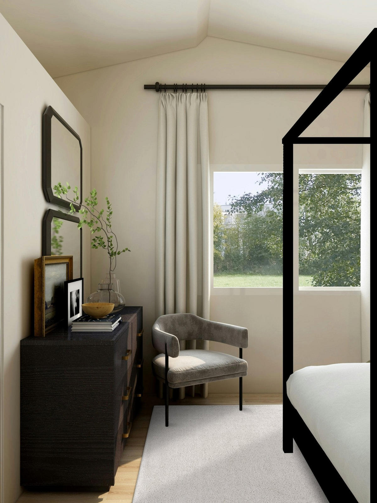 TEPPICH im ethnischen Stil weich und voluminös grau - Grau, Textil (160/230cm) - AFK Living