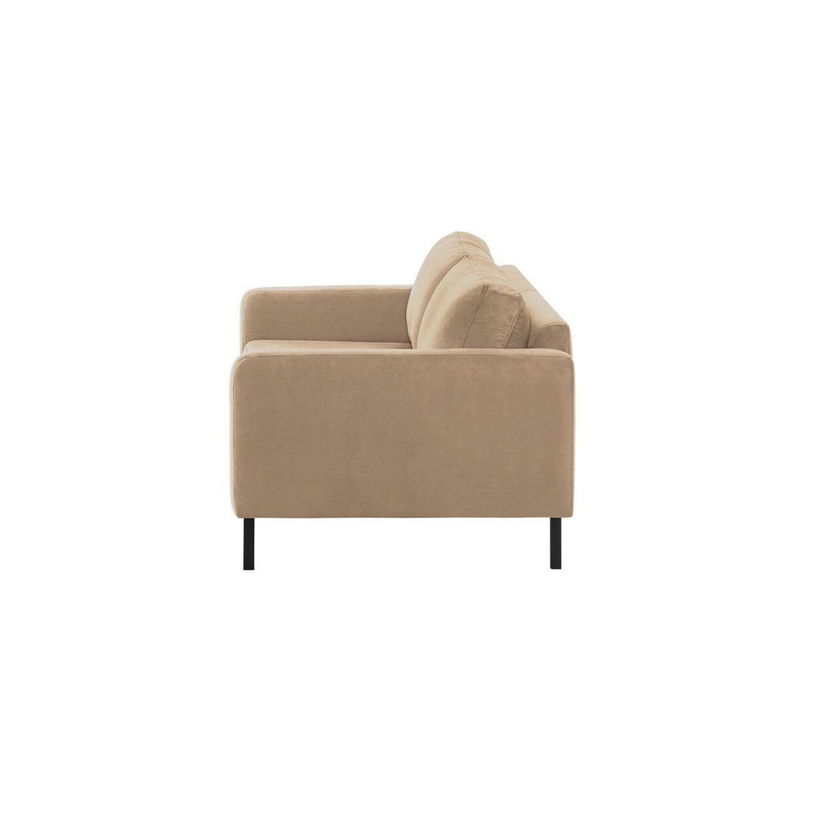 DREISITZER-SOFA Lioni-Kronos 35 - Creme, Holz/Textil (200/84/94cm)