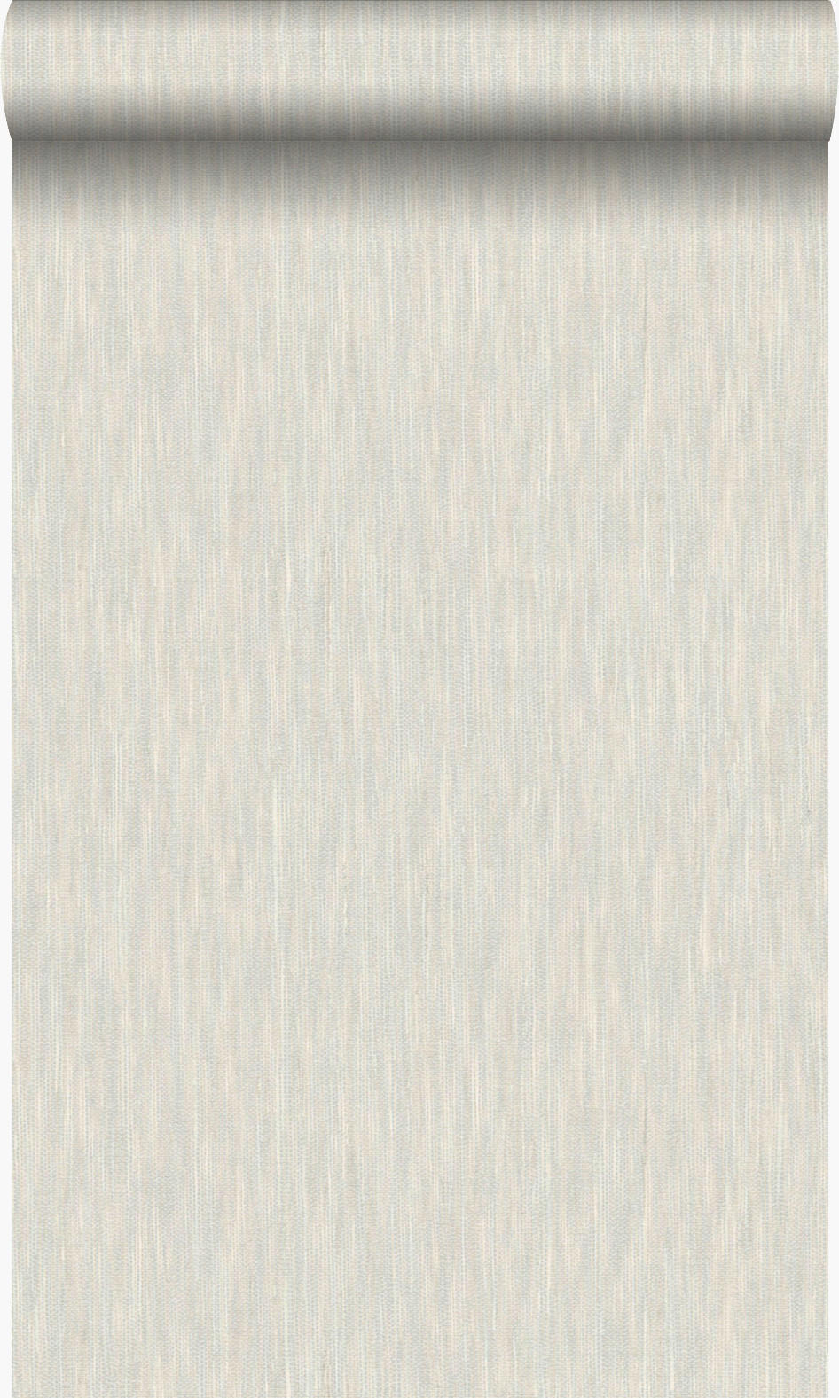 TAPETE 3D Grasmuster Leinen-Optik 53 cm x 10.05 m - Beige, Papier (53/1000cm) - Origin Wallcoverings