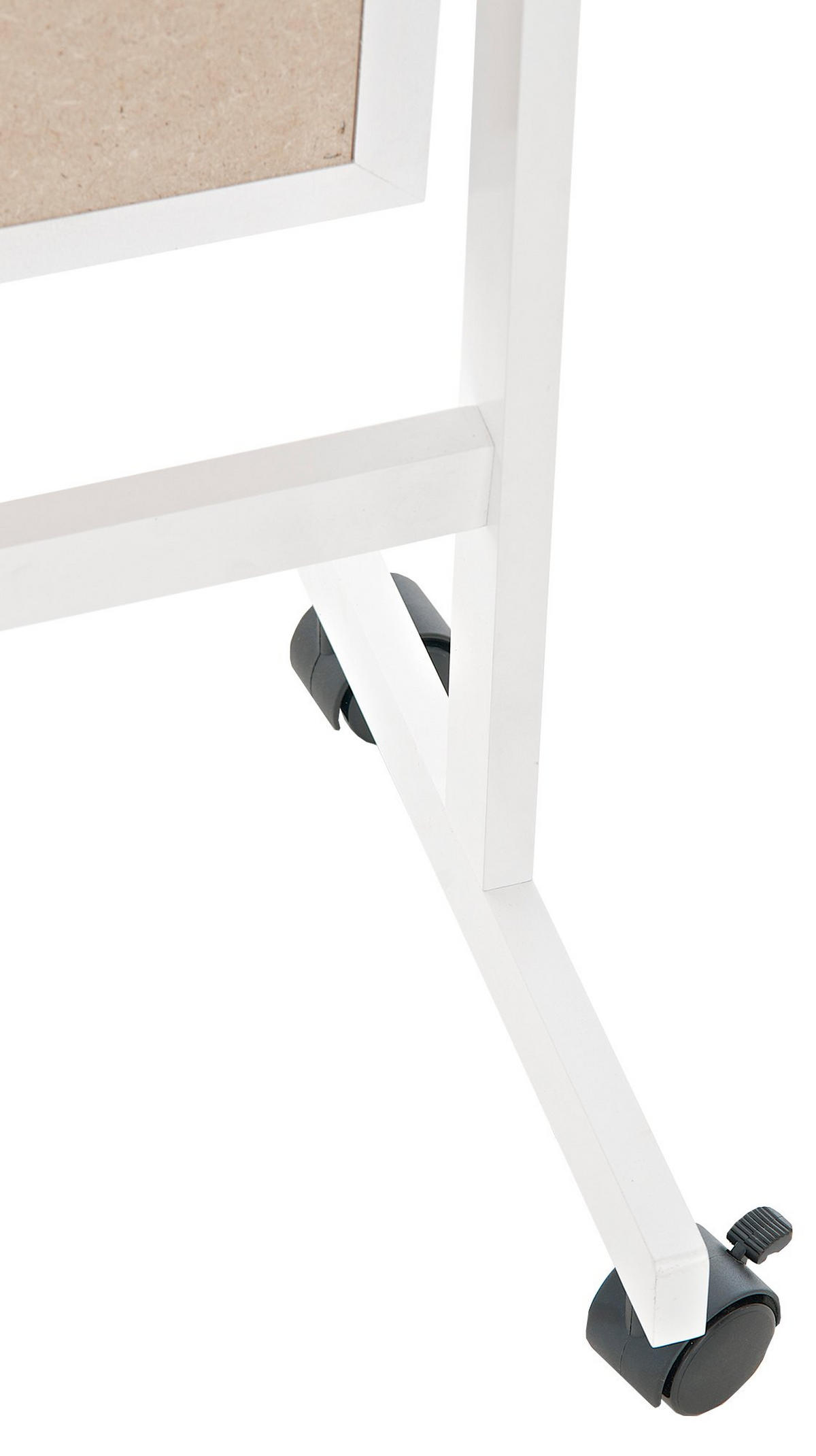 STANDSPIEGEL Genova Holz Weiß Mobiler Ganzkörperspiegel - Weiß, Holz (45/150/30cm) - DELUKE