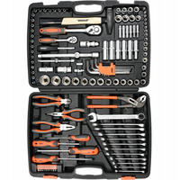 WERKZEUGSET Werkzeugkoffer Werkzeugkasten Werkzeugkiste 1/4 1/2 Zoll - Multicolor, Metall (40/20/10cm) - TRIZERATOP