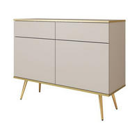 KOMMODE – KSZ107 – 107 cm – Oro System – Beige - Beige, Holzwerkstoff (107/85/39cm) - hi-markt