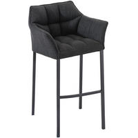 BARHOCKER Damaso 110x64x48 cm dunkelgrau - Dunkelgrau, Textil (64/110/48cm) - furnicato