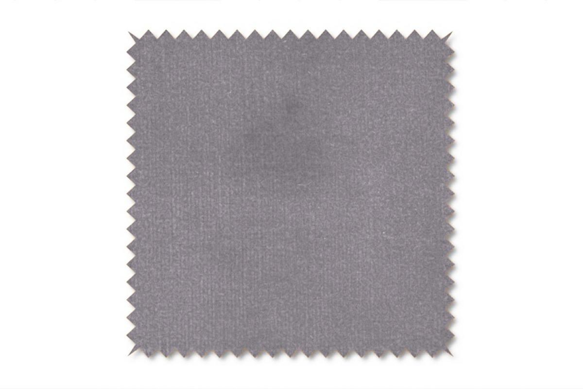 MODULSOFA LAYLA Taupe Velvet - Taupe/Schwarz, Buchenholz/Textil (274/74/99cm) - KAWOLA