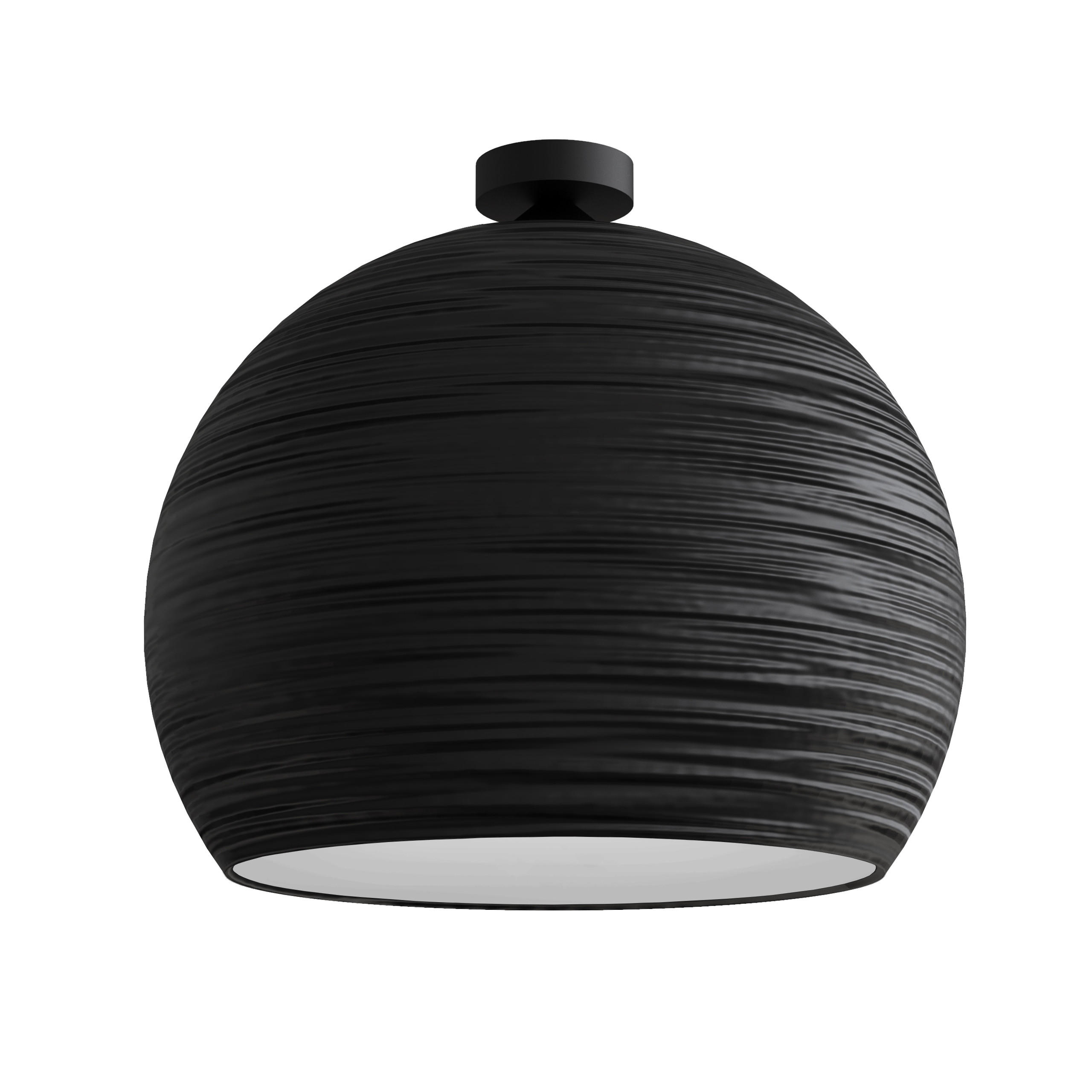 DECKENLEUCHTE - Schwarz, Metall (40/40/40cm) - Lumicom