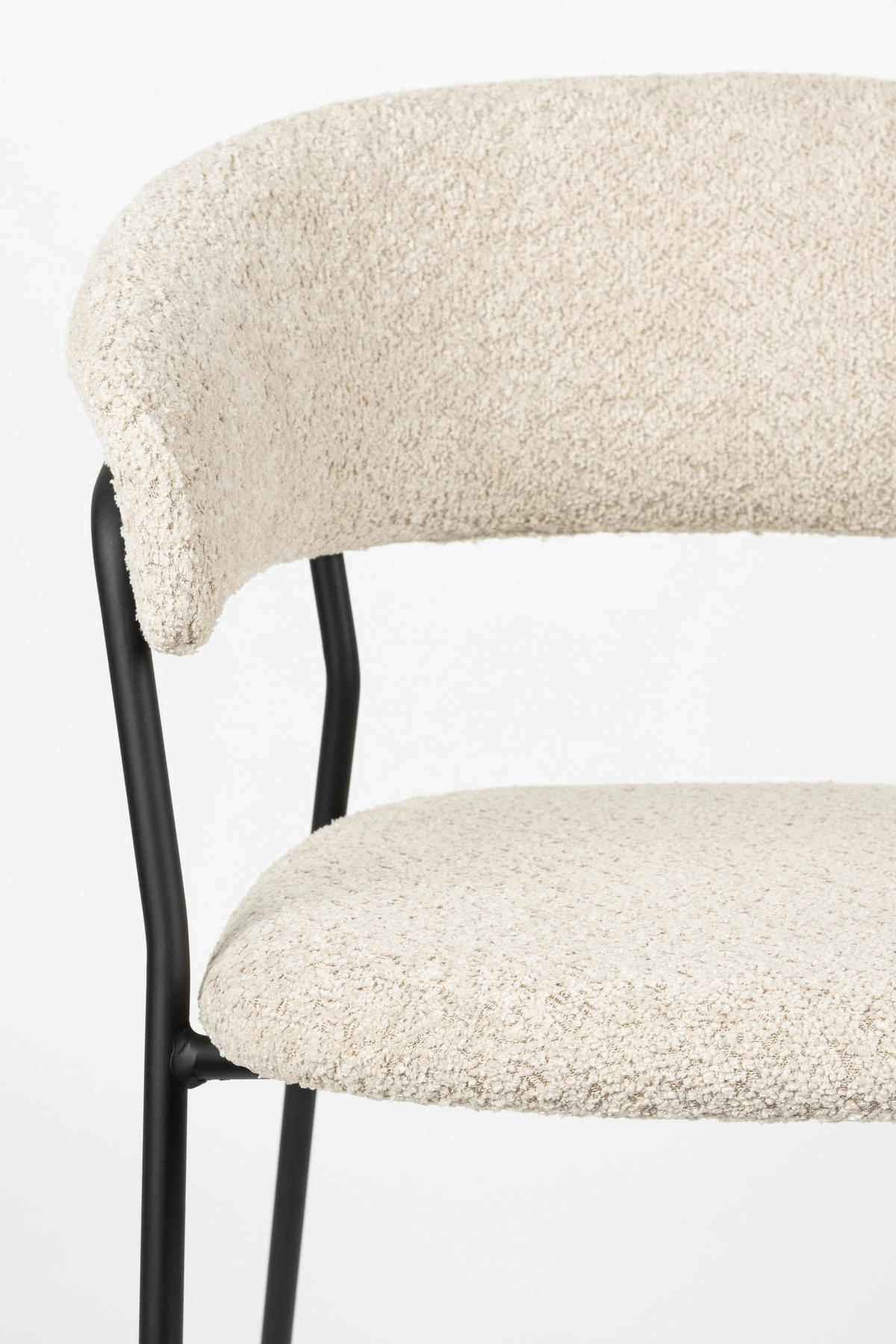 ESSZIMMERSTUHL Zeri - Beige - 51.5/59.5/79 cm - 2er-Set - Beige, Metall (59.5/79/51.5cm)