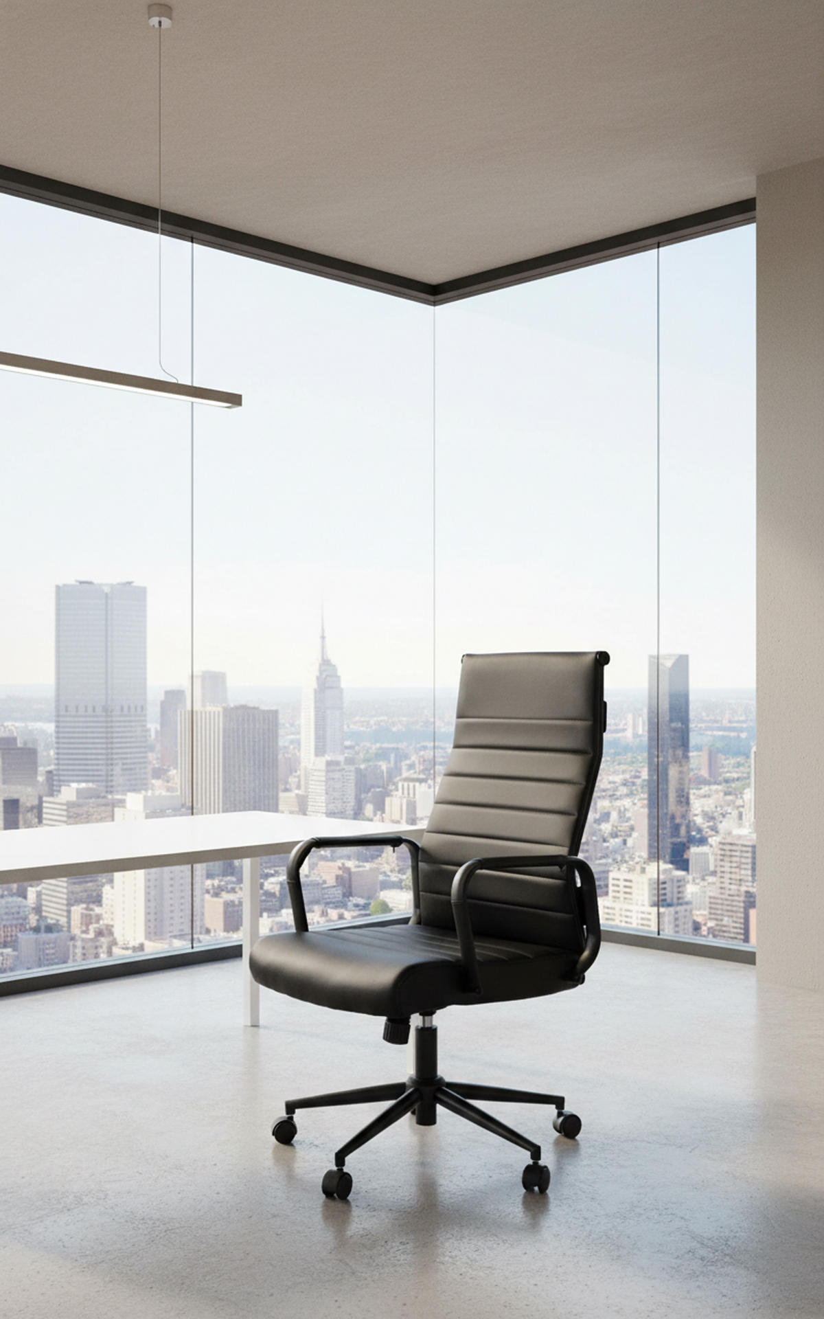 BÜROSTUHL Koro schwarz/schwarz - Schwarz, Metall (58/115/66cm) - TPFLiving