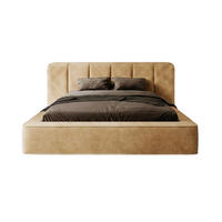 POLSTERBETT BEJO 160x200 cm, Beige - Beige, Textil (200/160cm) - Fedve