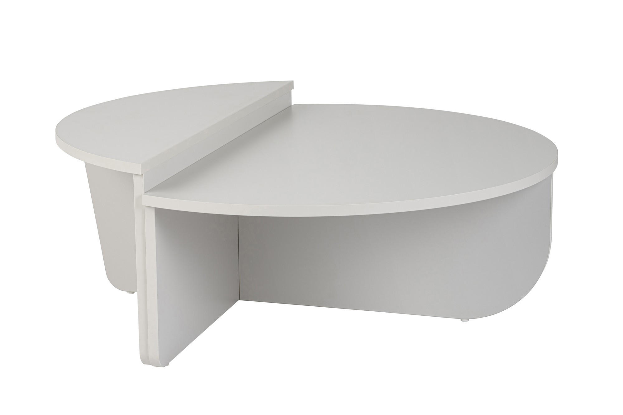 COUCHTISCH orion weiss - Weiß, Holz (90/60/30cm) - Habitat Garten