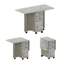 ESSTISCH 120/60/76,5 cm, Grau - Grau, Holzwerkstoff (120/60/76.5cm)