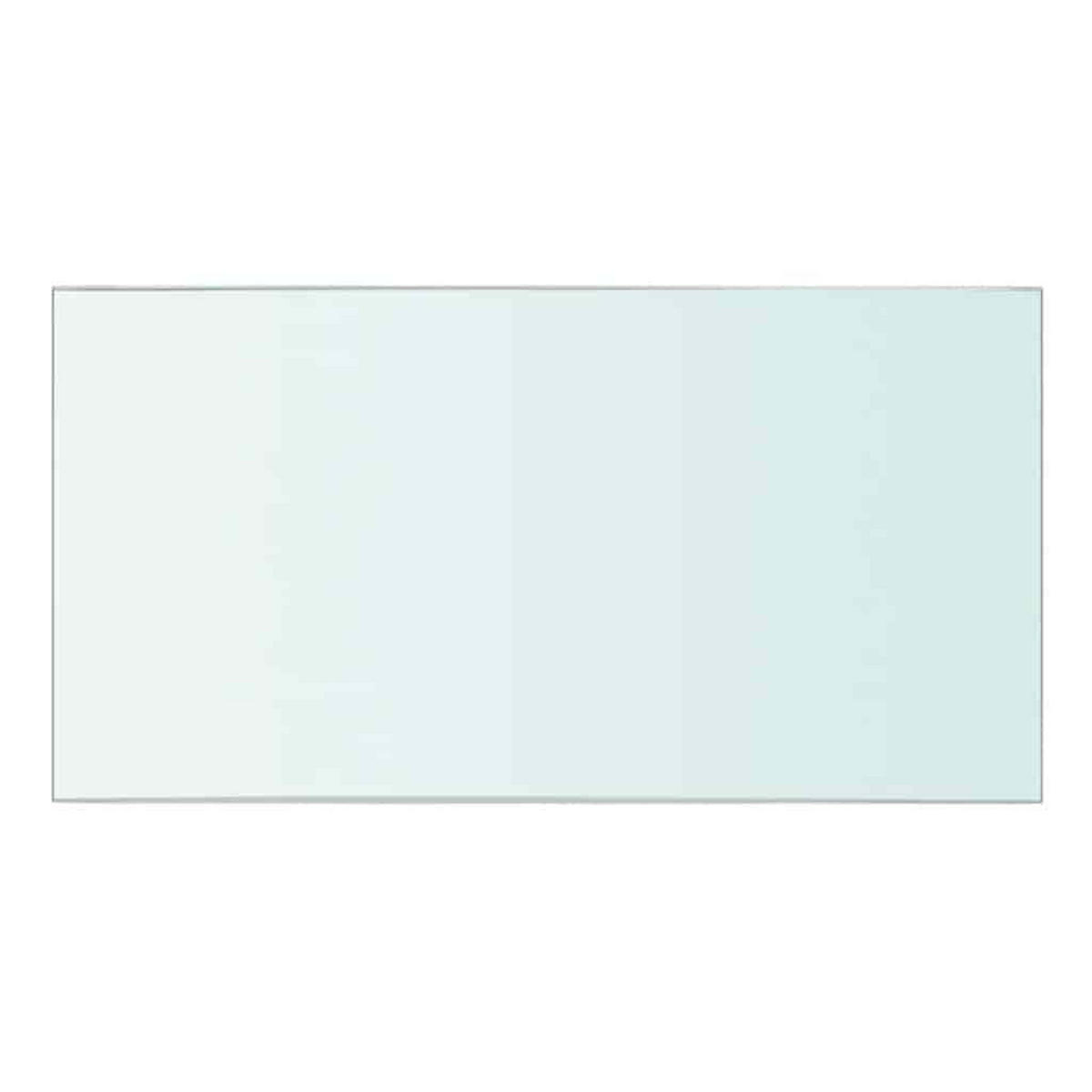 REGALBODEN Glas Transparent 30/15 Cm - Transparent, Glas (15/0.8/30cm) - vidaXL