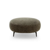 MASSENO Sitzhocker VICO, Modern Polsterhocker, Fußhocker Grün - Grün, Holzwerkstoff/Kunststoff (80/43/100cm) - MASSENO