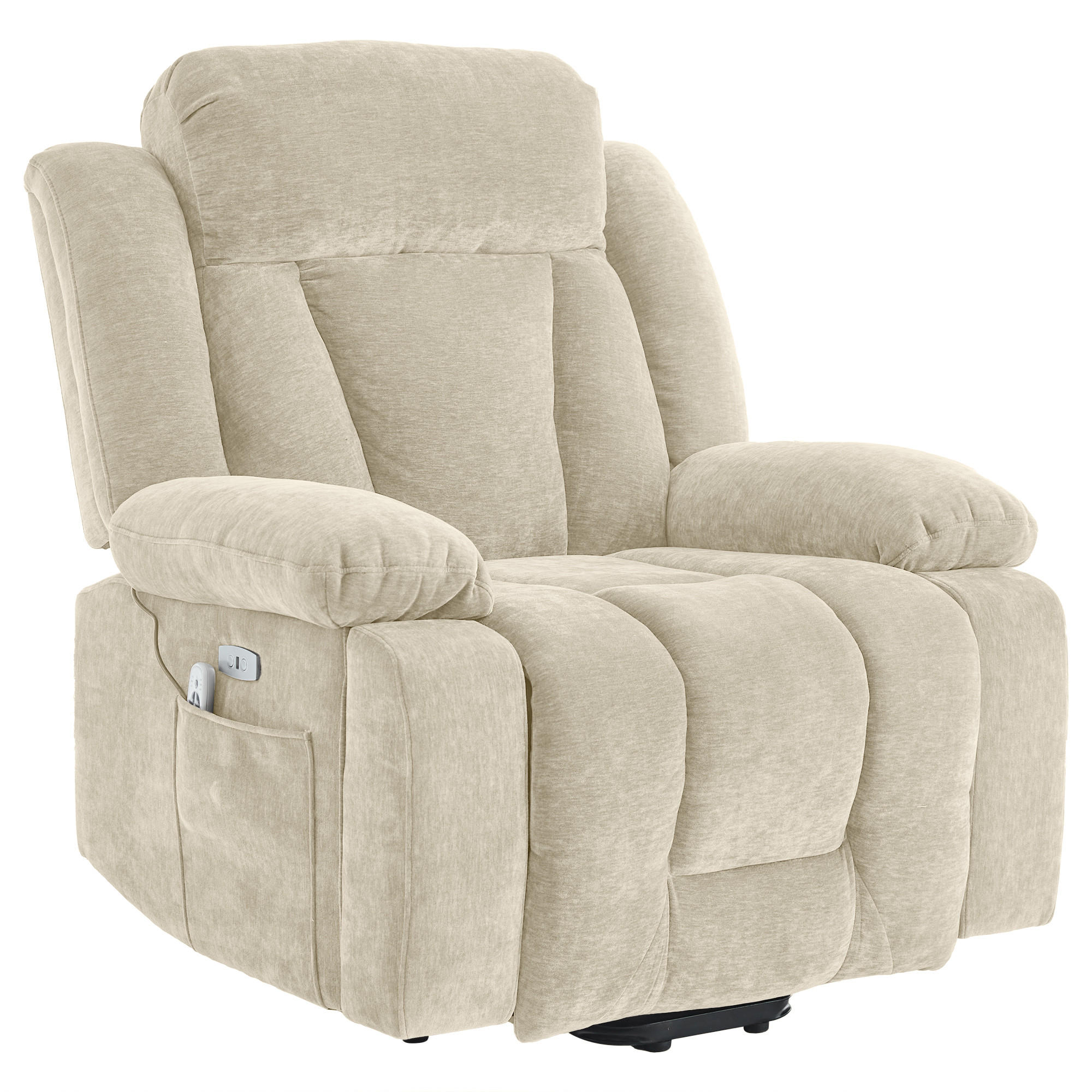 Wishdor Massagesessel Beige 95x107x94 cm