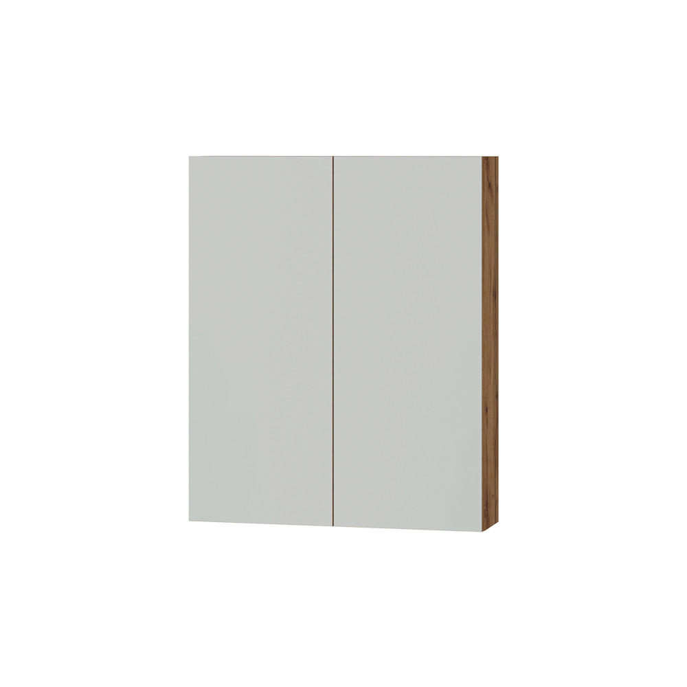 BADRUMSSPEGELSKÅP Lotta ek 59.7x73.2 cm med 2 dörrar Ekfärgad 73.2/59.7/16 cm