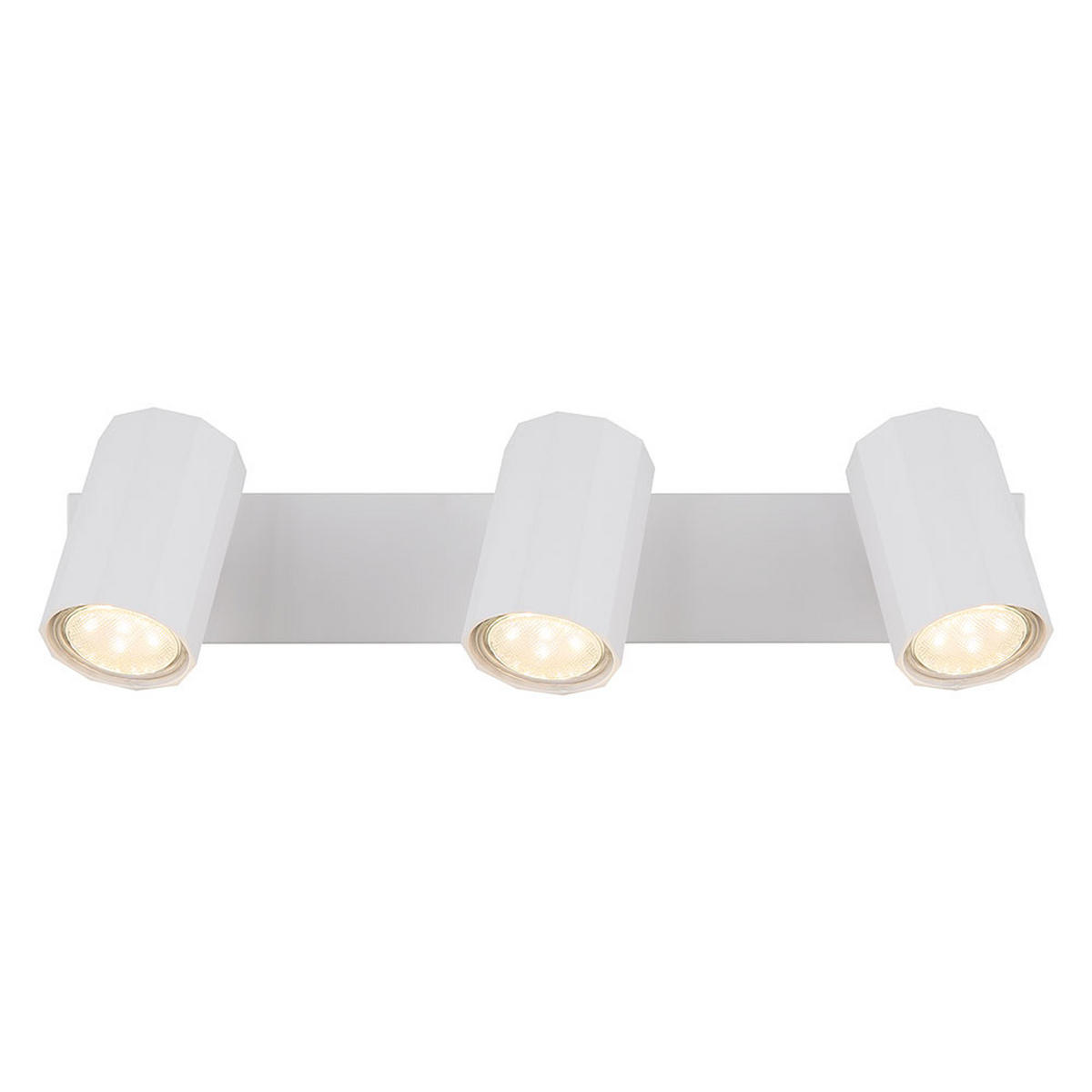 LED DECKENLEUCHTE James Weiß - Weiß, Metall (39/6/14.5cm) - Globo Lighting