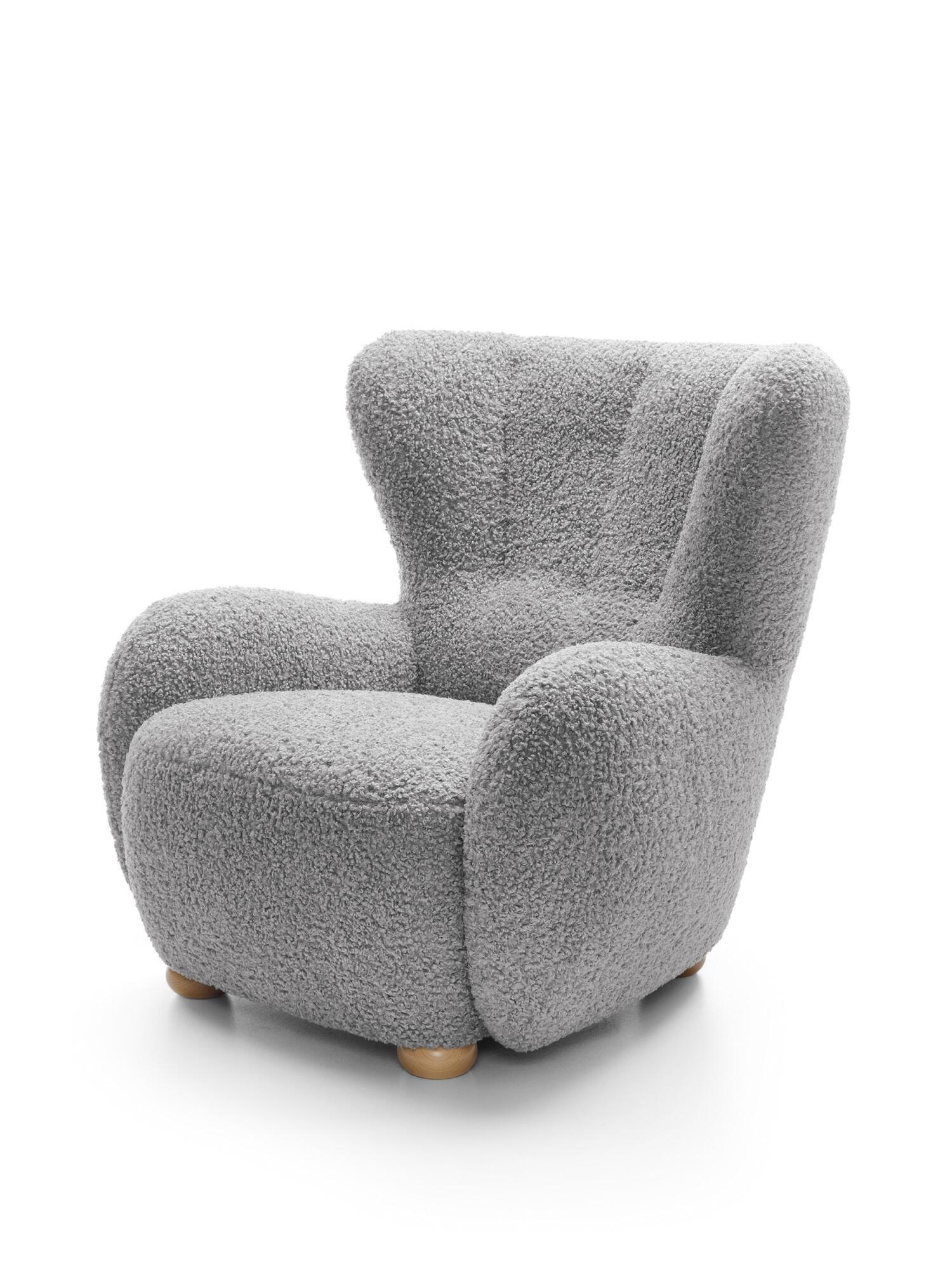 SESSEL CIRO Grau 88x100x91 cm - Grau, Textil (88/91/100cm) - FURNLUX