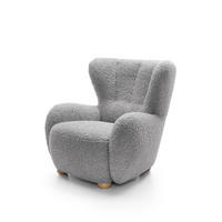 SESSEL CIRO Grau 88x100x91 cm - Grau, Textil (88/91/100cm) - FURNLUX
