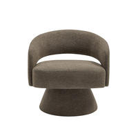 SESSEL mit gerader Rückenlehne - 1 Person - Stoff - Taupe - - Taupe, Textil (71/72/68cm) - Vente-Unique