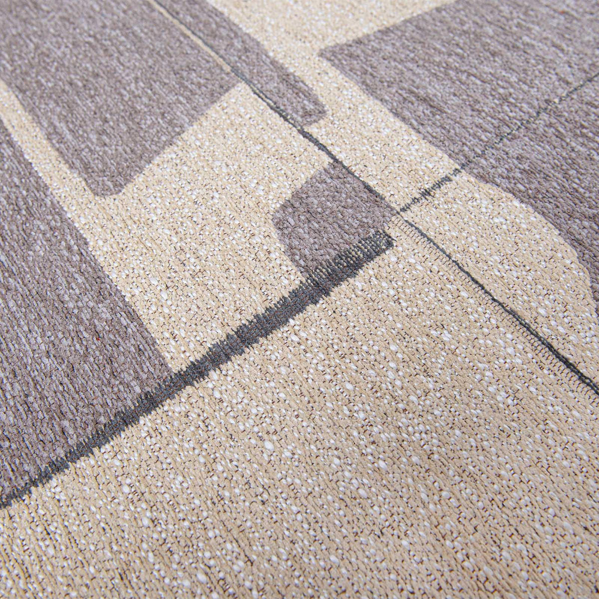 TEPPICH In-/Outdoor Flachgewebe ROPY Grau 140 x 200 cm - Grau, Textil (140/200cm) - Novatrend