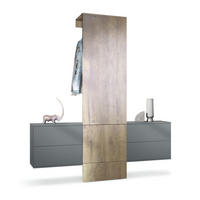 GARDEROBE Carlton Paneel in Eiche Ribbeck - Alteiche, Holzwerkstoff (157/193/35cm) - Vladon
