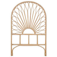 BETTKOPFTEILRUND Braun 90 x 4 x 141 (cm) - Braun, Holz (90/141/3.8cm) - Nordlys