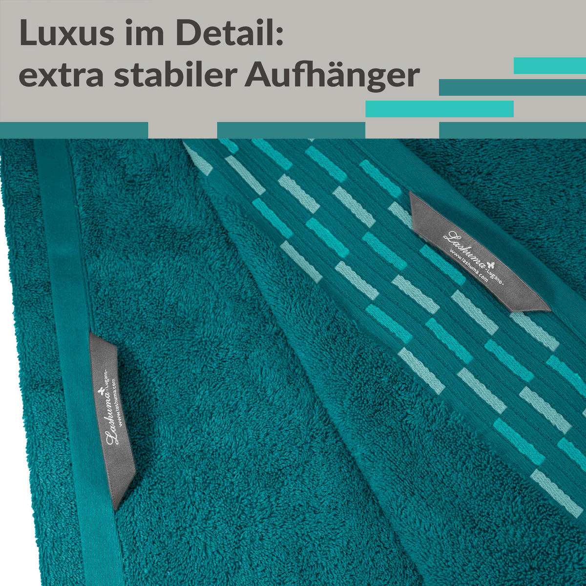 SAUNATUCH Lugano Opal Grün 80x200 cm - Opal, Textil (80/200cm) - Lashuma