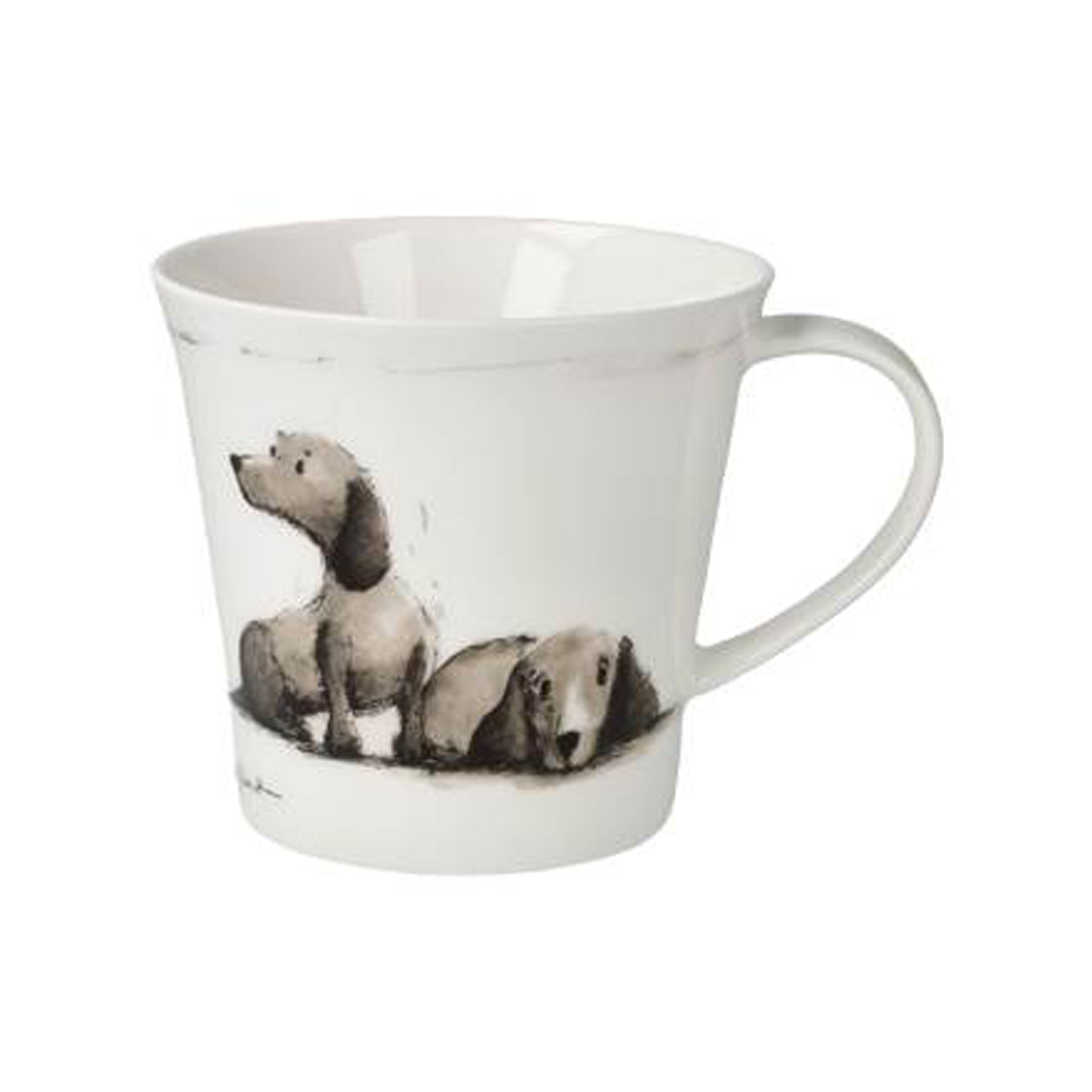 TEETASSE Peter Schnellhardt - Immer an deiner Seite, Fine Bone China - Multicolor, Keramik (0.35L) - Goebel