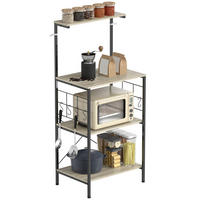 KÜCHENREGAL Eichefarben 1 Stück - Eichefarben, Holzwerkstoff (42/134.5/60cm) - GiPP